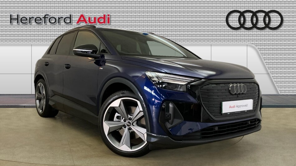 Audi Q4 e-tron 210kW 45 82kWh Black Edition 5dr Auto [Tech Pack] Electric Estate